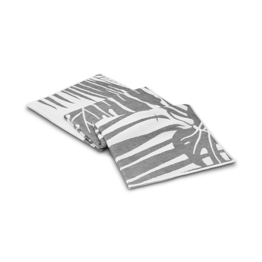 Prosop de plaja Leaf Luxury, L&#039;appartement, 100x180 cm, bumbac, 460 gsm,  antracit