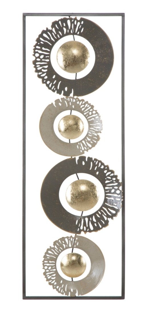 Decoratiune de perete Ring, Mauro Ferretti, 31x3x89.5 cm, fier, multicolor