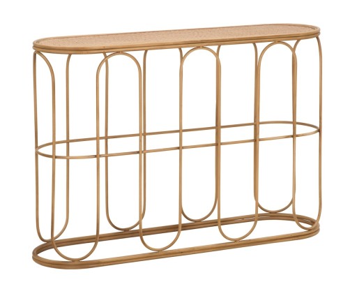 Consola Samui, Mauro Ferretti, 110x32x77 cm, fier, natural