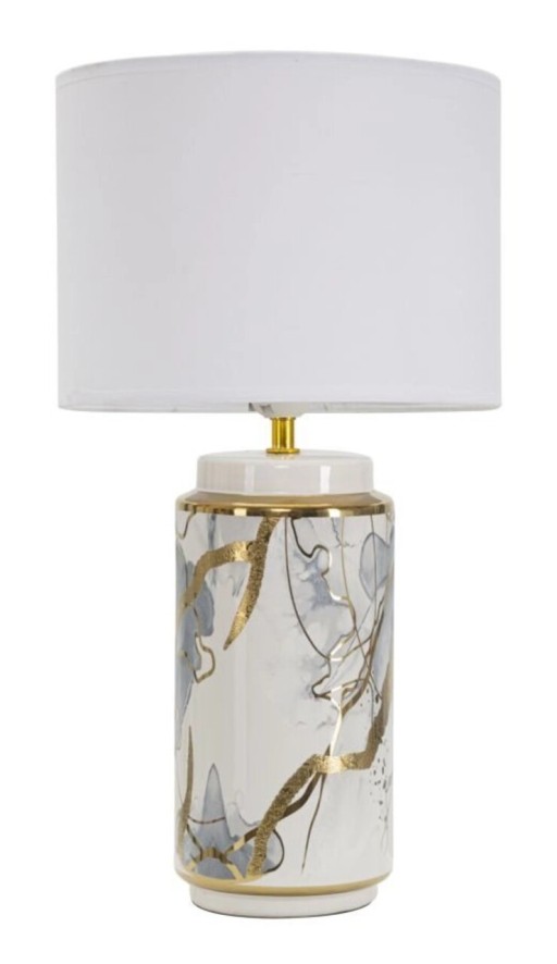 Lampa de masa Abstract V2, Mauro Ferretti,  1 x E27, 40W, Ø 25x48 cm, ceramica, multicolor