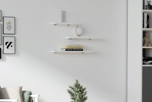 Raft de perete, Asse Home, Leila, PAL , Alb