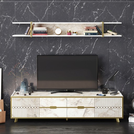 Comoda TV, Decorotika, Frida, PAL, Alb