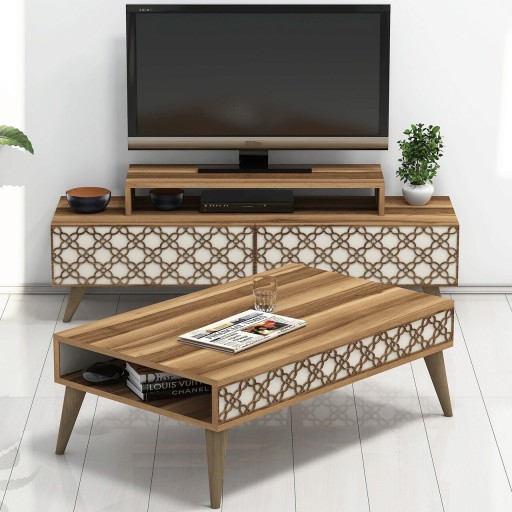 Set mobilier living, Hommy Craft, City, PAL, Maro/Crem