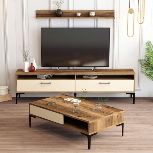 Set mobilier living, Hommy Craft, Istanbul, PAL, Maro/Crem
