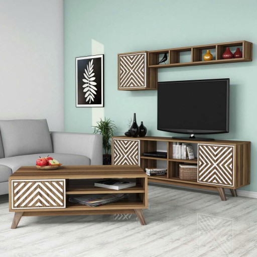 Set mobilier living, Hommy Craft, Inci, PAL, Nuc/Alb