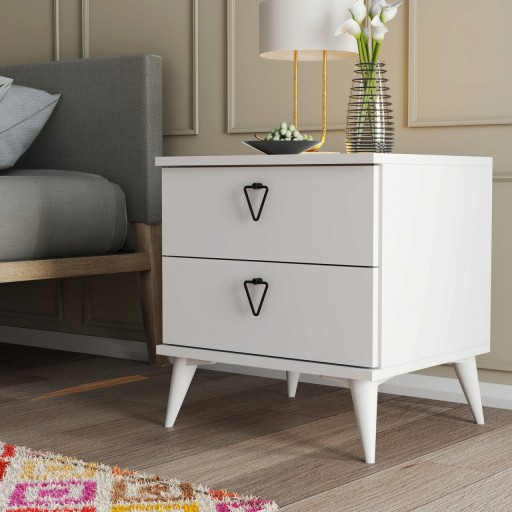 Noptiera, Arcadia, Versa-Ce 3634, 52x55 cm, PAL, Alb