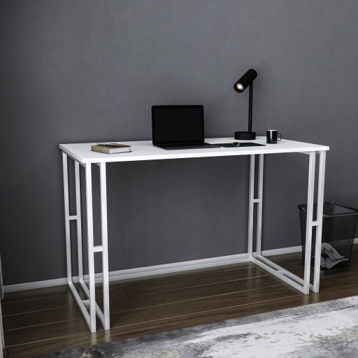 Birou, Retricy, Kane, 120x60x74 cm, PAL, Alb