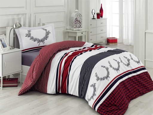 Lenjerie de pat dubla (EU) (IT), L'essentiel Maison, Oaken, Multicolor