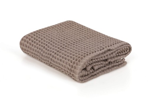 Prosop de maini, L&#039;appartement , Modal Waffle, 50% Tesatura modala/50% Bumbac, Maro