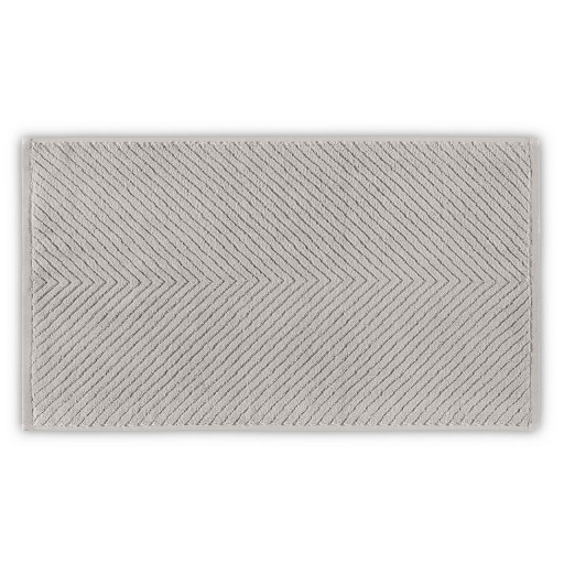 Prosop de baie, L&#039;appartement , Chevron, Bumbac, Gri deschis