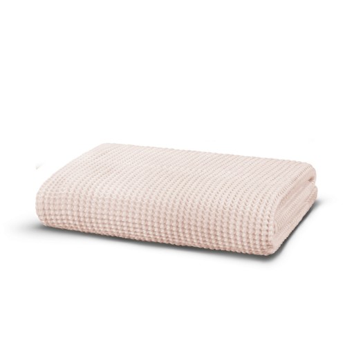 Prosop de baie, L&#039;appartement , Modal Waffle (76 x 142), 50% Tesatura modala/50% Bumbac, Roz