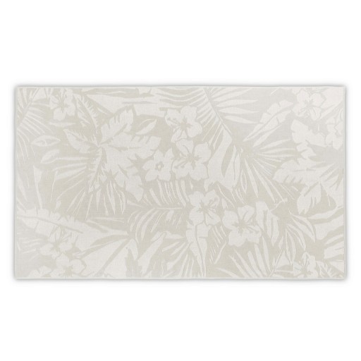 Prosop de plaja, L&#039;appartement , Botanic, Bumbac, Crem