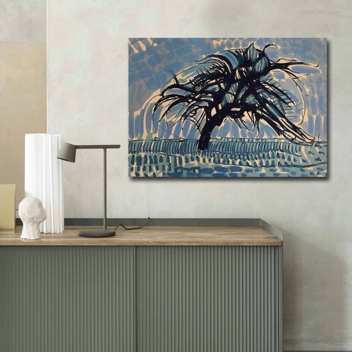 Tablou decorativ, 70100FAMOUSART-012, Canvas, 70 x 100 cm, Multicolor