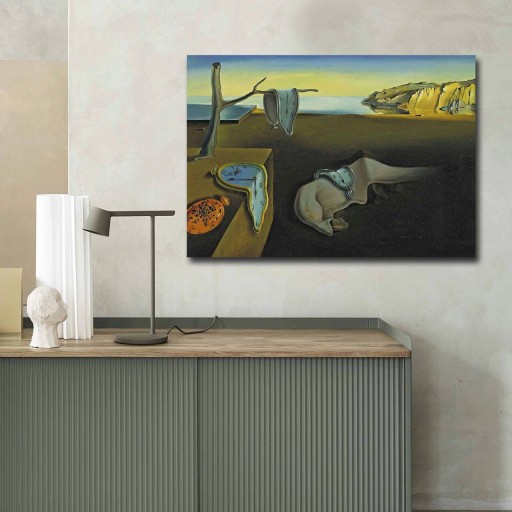 Tablou decorativ, 70100FAMOUSART-021, PÂNZĂ 100% PIELE ÎNTOARSĂ / Dimensiune: 70 x 100 cm / Rama: 100% Lemn (Grosime: 3 cm), Multicolor