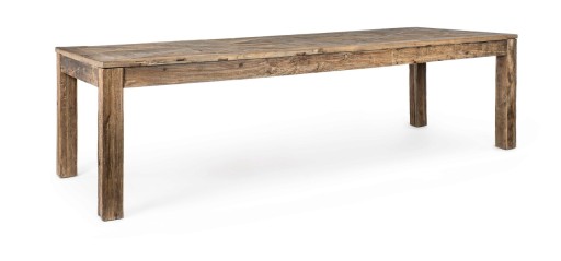 Masa Kaily, Bizzotto, 280x100x76 cm, lemn de ulm reciclat