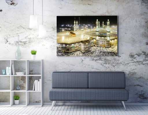 Tablou decorativ, WY109 (70 x 100), 50% bumbac/50% poliester, Lemn, Multicolor
