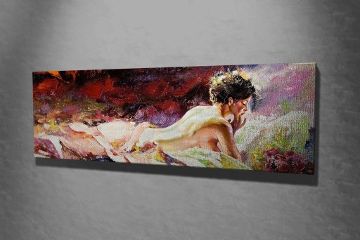 Tablou decorativ, PC211, Canvas, Lemn, Multicolor