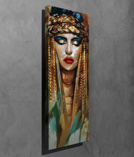 Tablou decorativ, PC219, Canvas, Lemn, Multicolor