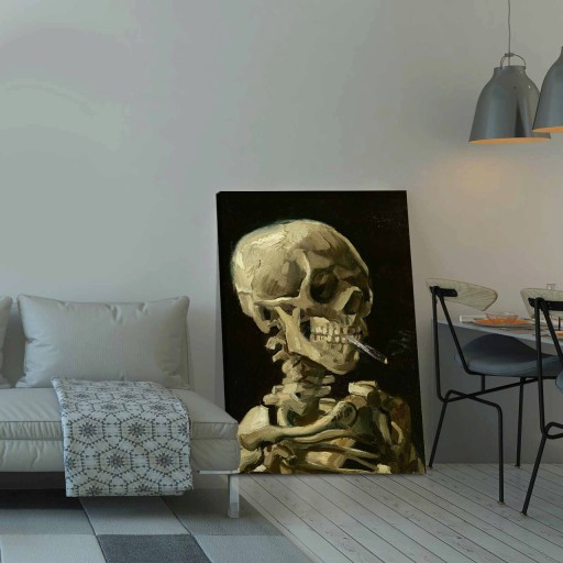 Tablou decorativ, 70100VANGOGH037, Canvas, Lemn, Multicolor