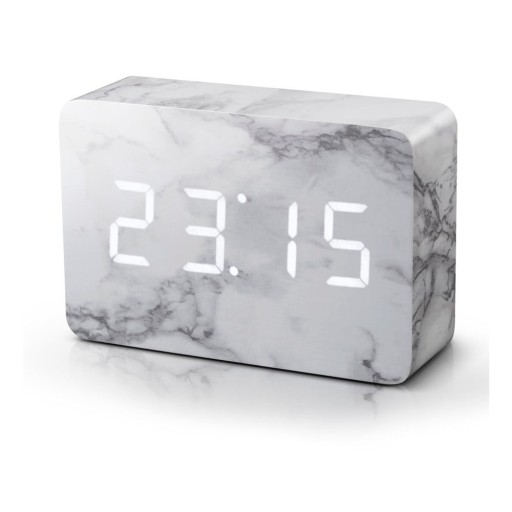 Ceas deșteptător digital Brick Click – Gingko