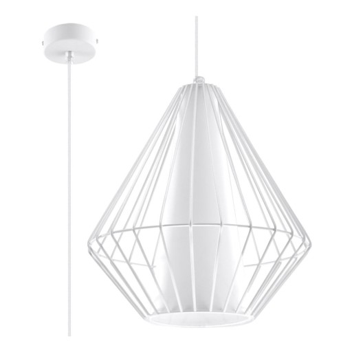 Lustră Nice Lamps Alfredo, alb