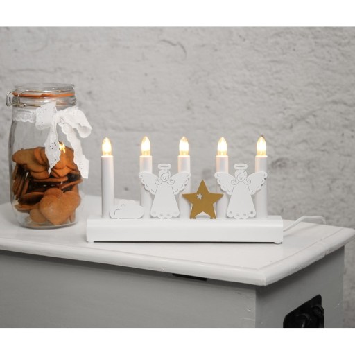 Decorațiune luminoasă de Crăciun albă Julia – Star Trading