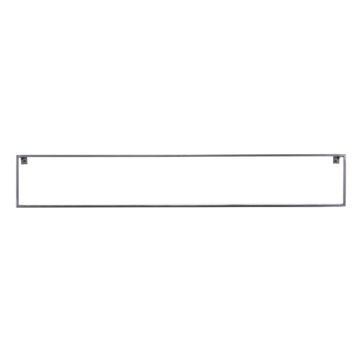 Raft WOOOD Meert, lungime 100 cm, negru