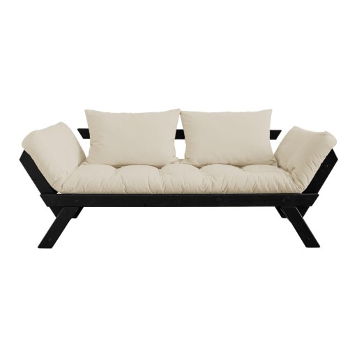 Canapea variabilă Karup Design Bebop Black/Beige