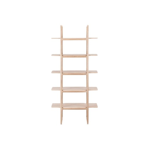 Bibliotecă din lemn masiv de stejar Gazzda Muse, 216 cm h