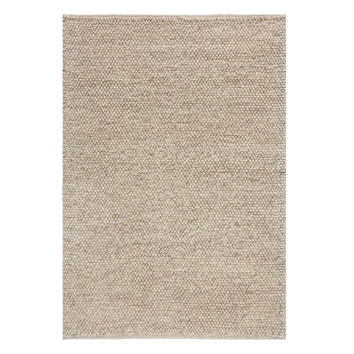 Covor gri deschis țesut manual din amestesc de lână 160x230 cm Minerals – Flair Rugs
