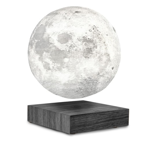 Veioză neagră LED (înălțime 14 cm) Moon – Gingko