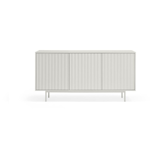 Comodă albă joasă 159x80 cm Sierra – Teulat