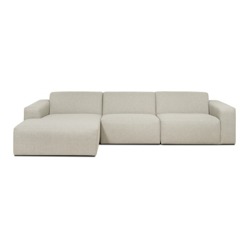 Colțar bej/crem (cu colț pe partea stângă ) Roxy – Scandic