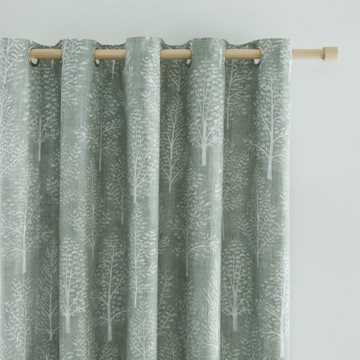 Draperii verzi 2 buc. 229x168 cm Alder Trees – Catherine Lansfield