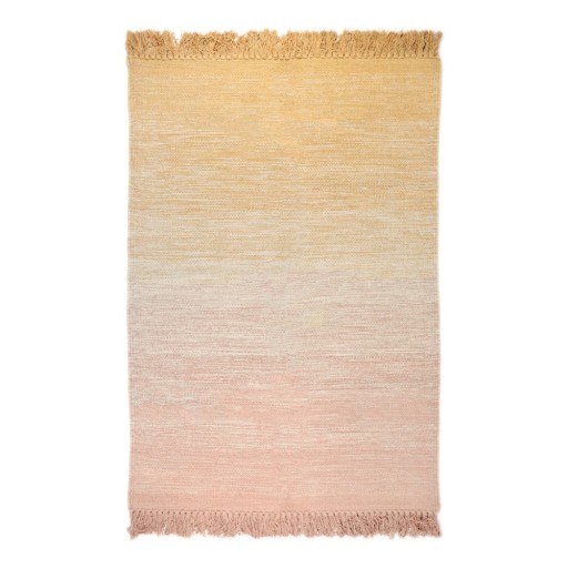 Covor portocaliu/roz lavabil 100x150 cm Kirthy – Nattiot
