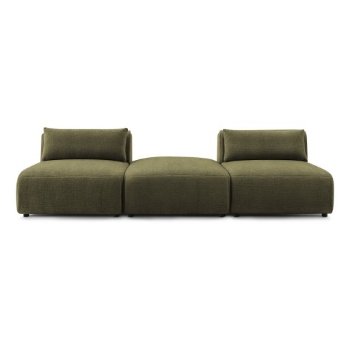 Canapea verde 283 cm Jeanne – Bobochic Paris