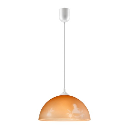 Lustră maro ø 30 cm – LAMKUR