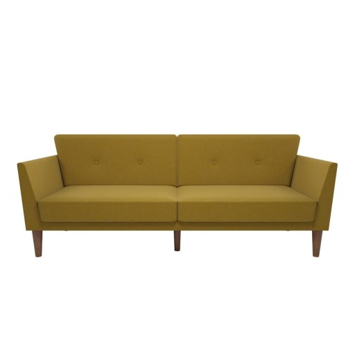 Canapea extensibilă galbenă 205 cm Regal - Novogratz