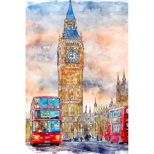 Tablou 40x60 cm London – Fedkolor