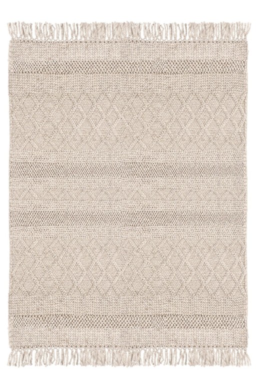 Covor Hiruni, Bizzotto, 160 x 230 cm, 70% lana / 30% poliester, bej