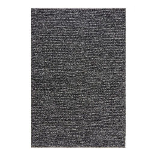 Covor gri închis țesut manual din amestesc de lână 160x230 cm Minerals – Flair Rugs