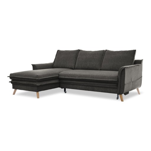 Colțar gri închis extensibil (cu colț pe partea stângă ) Charming Charlie – Miuform