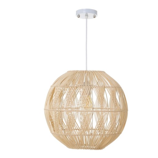 Lustră cu abajur din ratan ø 37 cm Natural Way – Casa Selección