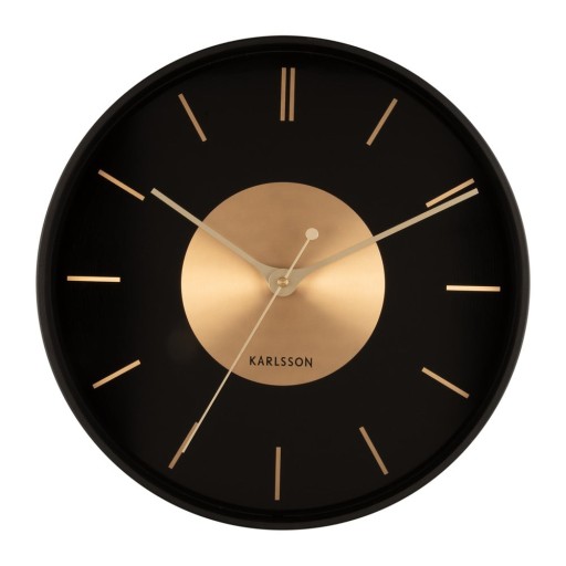 Ceas de perete ø 35 cm Gold Disc – Karlsson