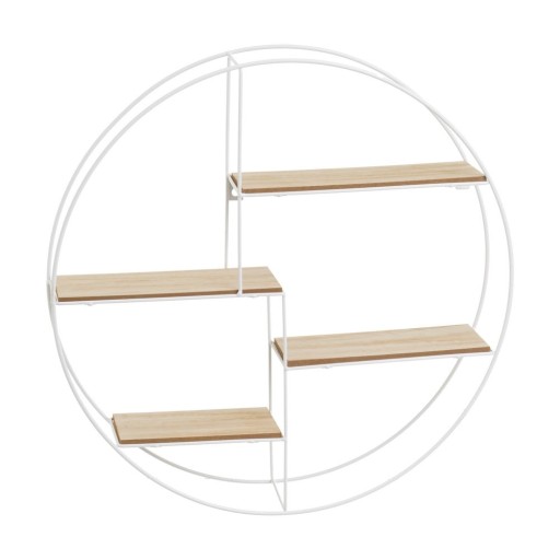 Raft alb-natural etajat 50 cm – Casa Selección