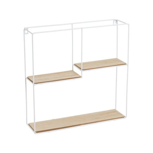 Raft alb-natural etajat 40 cm – Casa Selección