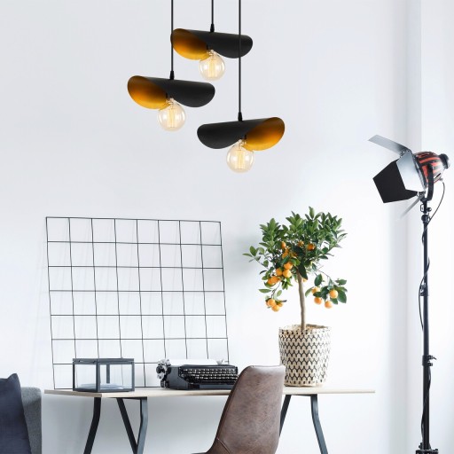 Lustra, Alby, 527ABY1822, Fier, Negru