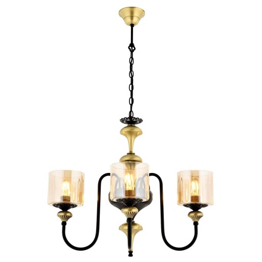 Lustra, Aurora, 301AUR1156, Metal, Vintage / Negru