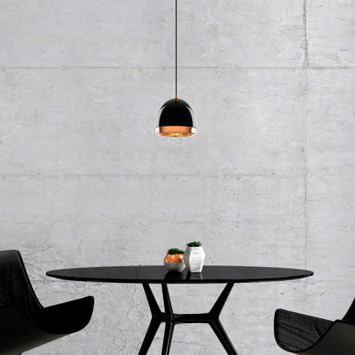 Lustra, Fulgor, 942FLG1133, Metal, Negru
