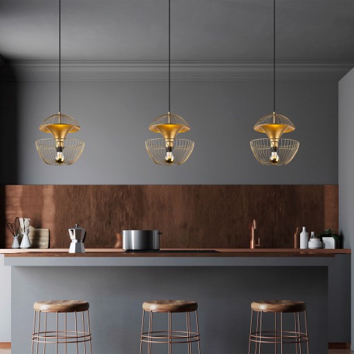 Lustra, Fulgor, 942FLG1253, Metal, Auriu